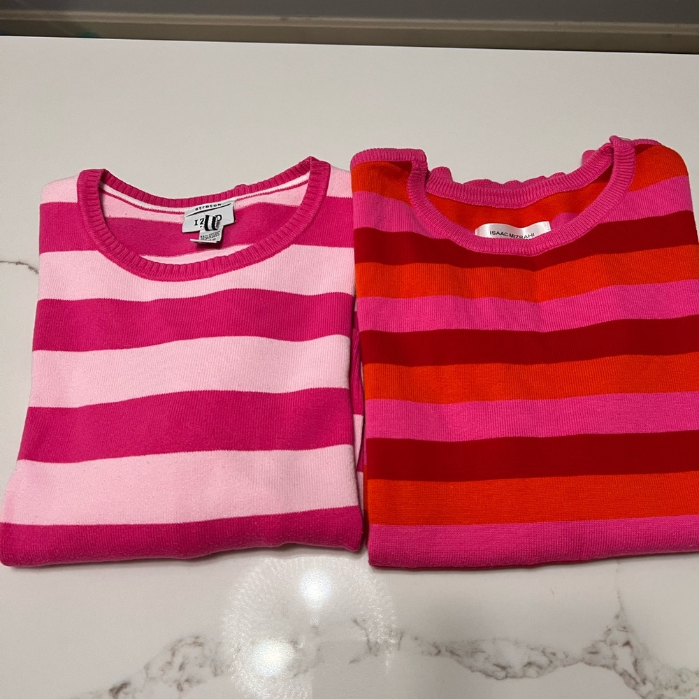 Fall striped sweaters